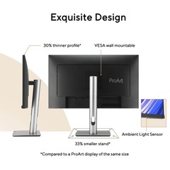 Monitor 27 IPS QHD 2560×1440 144Hz USB C PD 96W Silver PA278CGRV DCI-P3