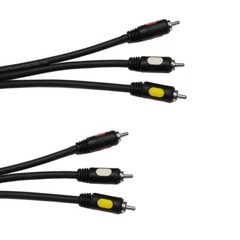 Audio2000’S ADC2116 Audio Video Cables with RCA Connectors – New