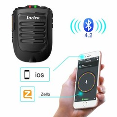 Inrico Wireless PTT Microhpone B02 for Ios Android S200 S300 4G Network Radio