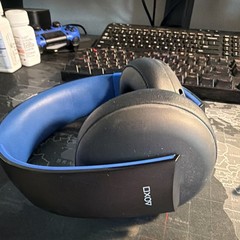 Sony CUHYA-0080 Wireless Bluetooth Over-Ear Headphones Black/Blue USB