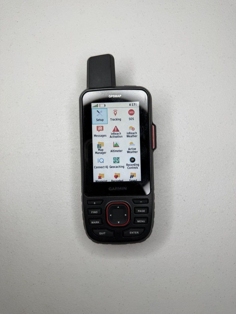 Garmin GPSMAP 67i Black and Red – Excellent