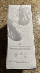 JBL Clip 5 Portable Waterproof Wireless Speaker White New In Box