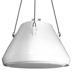Speco Hanging Pendant Speaker, 8 Ohm, White (SP30PT)