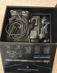 HTC Vive VR Headset w/ Deluxe Audio Strap Full Set Ready to Play
