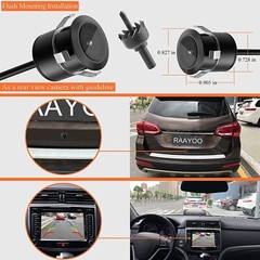 4.3‘’ Rear View Mirror Monitor No1 Bracket + Reversing Backup Camera Waterproof