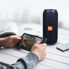 Bluetooth Wireless Portable Speaker Waterproof Stereo Bass USB TF FM Radio