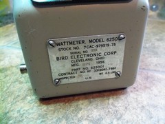 Bird 6250 Ham Mate Thruline Watt Meter Dummy Load 30-500MHz 250mw