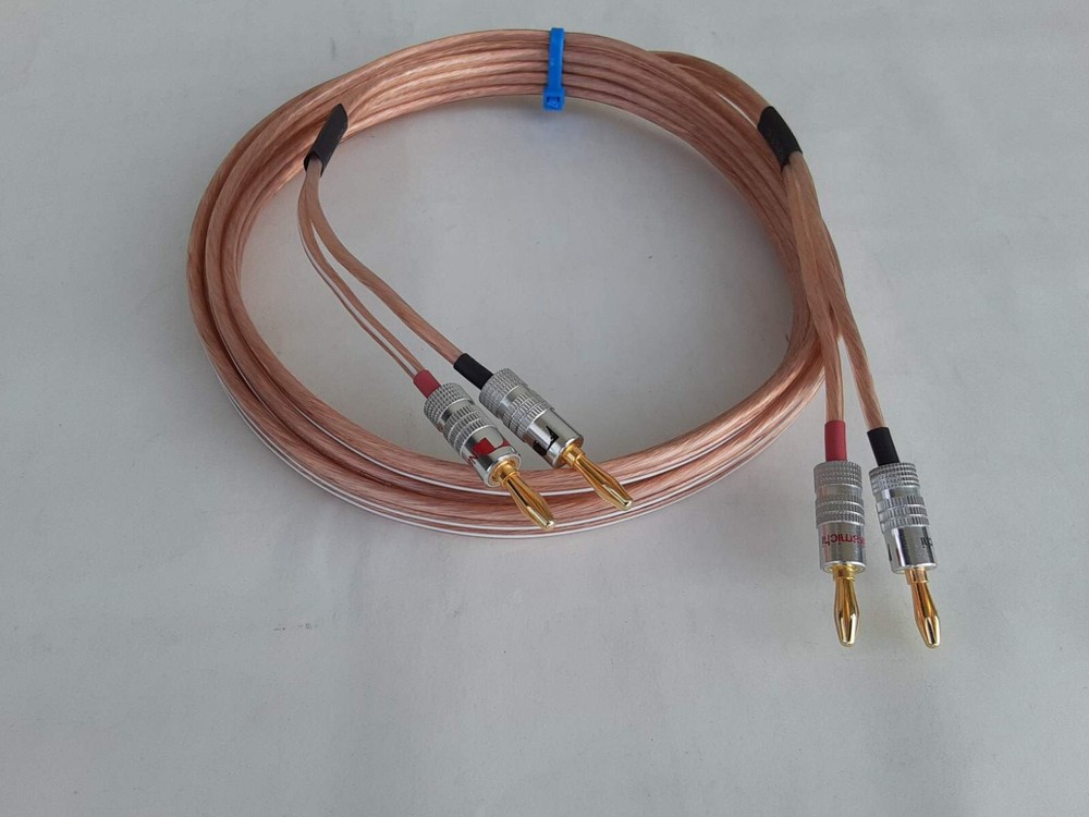 15 FT Monster Cable High Performance Precision Speaker Cable, W/ Banana Plugs