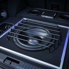 Metal 12 Inch Subwoofer Grill Cover – Compatible with Most Car Audio Systems