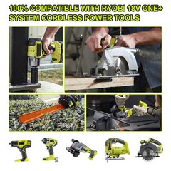 2 Packs 8.0Ah 18 Volt High Capacity for Ryobi P109 P191 Power Tools Battery