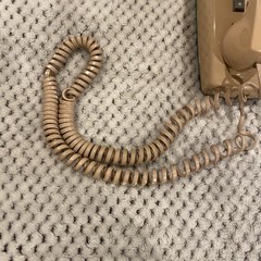 Vintage Western Electric Beige 2554BMP touch tone wall Phone