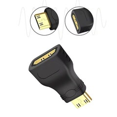 2 Pack Micro HDMI Type D Male To HDMI A Female Cable Adapter Converter Connector
