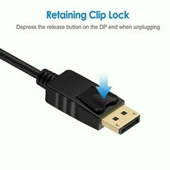 25 X Display Port DP to VGA Adapter Cable 1080P for laptop desktop Game Monitor