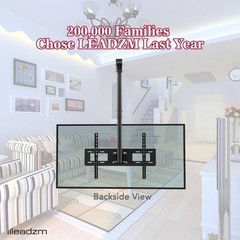 Full Motion Ceiling TV Wall Mount Bracket for 32 40 42 46 50 55 60 65 70 LED LCD