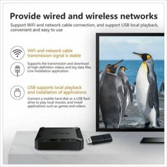 Android 10.0 TV Box X96Q Quad Core HD 4K Media Stream Player Mini PC Dual WiFi
