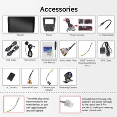 ASURE Car Stereo Radio for Ford Mustang 2010–2014– 4Core 4GB RAM+64GB ROM