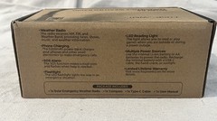 FosPower Emergency Weather Radio (Model A6) NOAA/AM/FM with 19240mWh Port Po