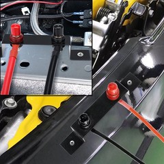 Battery Relocation Jump Post Kit 4AWG Heavy Duty Remote Battery Terminals USA