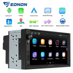 GPS Navi Double 2Din 7″ Smart Android Auto 13 Car Stereo Radio Bluetooth CarPlay