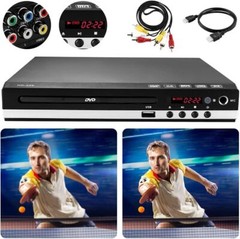 1080p DVD Player All Region Free DVD CD USB Player with HD+RCA Output US C7N0