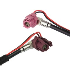 4-Core FAKRA Retrofit CIC Monitor HSD Cable 0.8m For BMW E87 E90 E70 E60 F01 F10