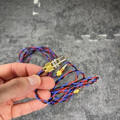 Kimber Kable PBJ 1 Meter Pair with ULTRAPLATE RCA Red & Blue Connectors
