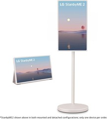 LG 27 in. StanbyME 2 QHD Portable Touchscreen Smart TV webOS Dolby Vision Atmos