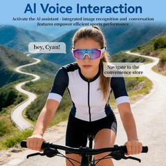 AI Smart Glasses Camera Bluetooth Open-Ear Audio | Oakley Meta Alternative