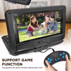 10.8″ Portable Car DVD Player AVI EVD SVCD VCD CD Mp3 JPG USB/SD Mode ALL Region