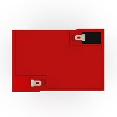 Els EDS640F 6V 4.5Ah SLA Replacement Emergency Lighting SLA Battery