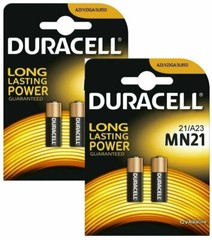 4 Pack Duracell A23 12 Volt Batteries MN21 MN23 23AE 21/23 GP23 23A 23GA