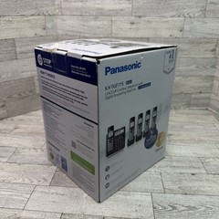 Panasonic KX-TGF775S Link2Cell Bluetooth DECT 6.0 5-Handset Silver Open Box