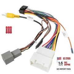 20Pin Radio Wiring Harness Adapter 16Pin ISO Android Car Stereo Wire Harness