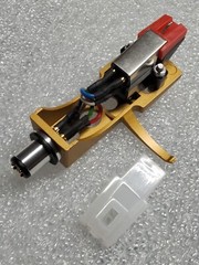 TECHNICS STYLE GOLD Headshell JAPAN Cartridge COMBO with new Diamond Stylus