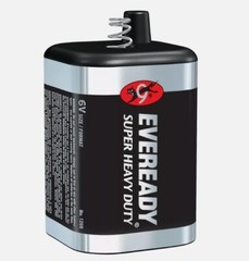 Energizer Eveready 6-Volt Zinc Carbon Lantern Battery 1 pk Bulk