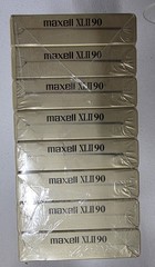 Maxell High Bias XLII 90 Minute 8 Pack Blank Audio Cassettes Brand New