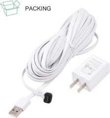 Power Adapter for Blink XT / XT2 & Blink Outdoor (3Rd Gen) Camera, with 25Ft/7.5