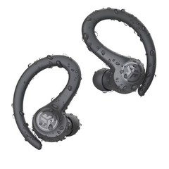 JLab Audio JBuds Air Sport True Wireless BT Earbuds Ear-Hook Black IP66 New NIB