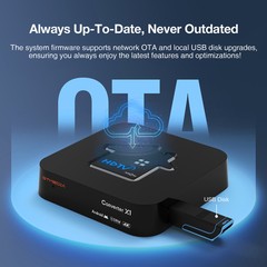 4k ATSC 3.0/1.0 Digital Converter Cable TV Box Over the Air Tuner DVR Recorder