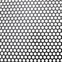 Audiopipe 2×4′ Black Metal Finish Mesh Grill Sheet Staggered Rows 3/16″ Holes