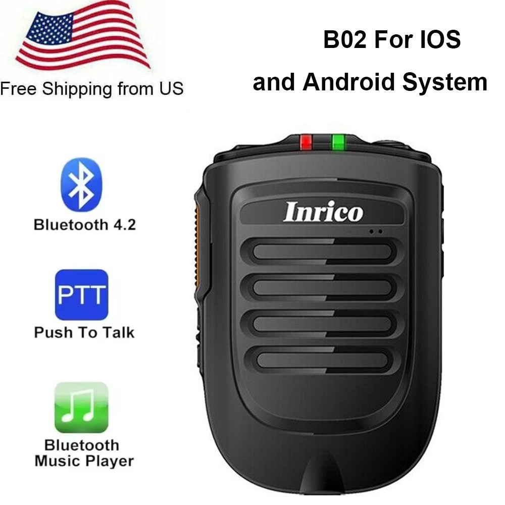 Inrico B02 Wireless Microhpone for Ios Android System Zello Moblie Phone W400