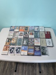 Cassette Tapes Various Artists And 1 Sealed Blank Tape Bulk Lot Of 29