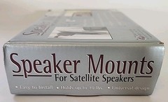 Premier Mounts Speaker Mounts For Satellite Speakers Wall Or Ceiling Universal