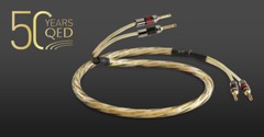 QED Golden Anniversary XT Speaker Cable Airloc Metal Forte Plugs Terminated