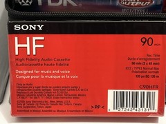 Lot Of 24 Assorted Cassette Tapes Maxell UR120 Sony HF90 TDKD60 Case