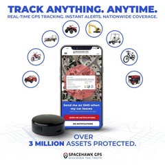 SpaceHawk GPS Tracker – Real-Time Mini GPS System. Hidden GPS Tracking Device…