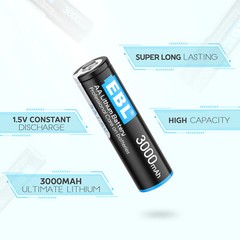 AA AAA 1200/ 3000mAh Lithium Batteries 1.5V Long Lasting + Box Exp.2033 lot
