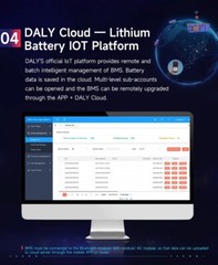 Daly Smart BMS Lifepo4 4S 12V 8S 24V 16S 48V 100A 150A 250A Bluetooth BMS lot US