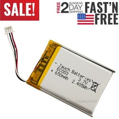 Replacement Battery for Apple iPod Mini 1st / 2nd Generation A1051 EC003 650mAh