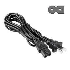 6ft AC Power Cord Cable For Vizio E70-E3 M321I-A2 M322I-B1 2-Prong Wire Lead